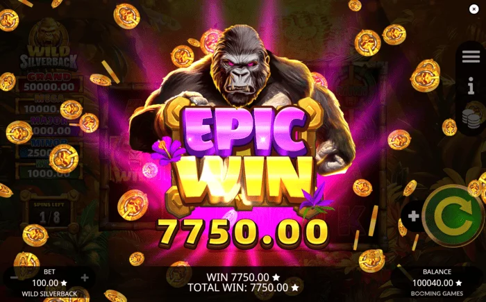 Wild Silverback - fitore epike me jackpot-in Grand